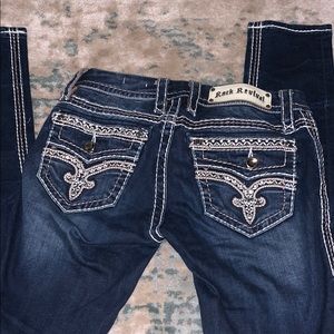 27 long skinny rock revival jeans